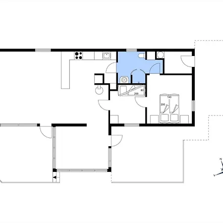 Tatil Evi Bl1012-blokhus-sommervej-8 *